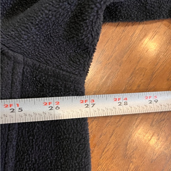 Columbia men’s XXL full zip fleece jacket black soft zippered pockets comfort - Picture 5 of 8